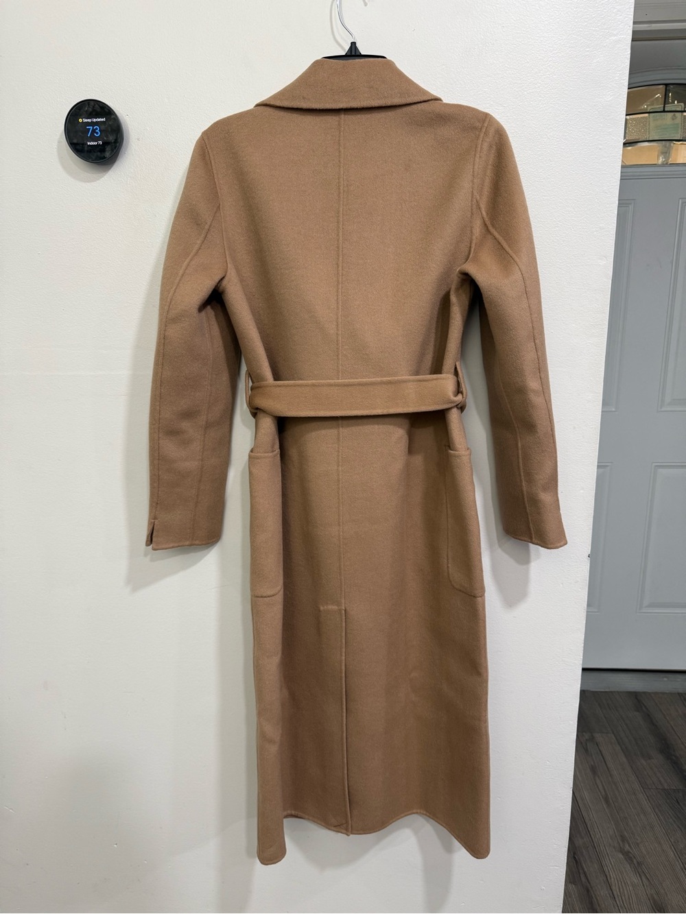NWT Reiss Lucia Coat Sz 4 in CAMEL - Picture 8 of 9